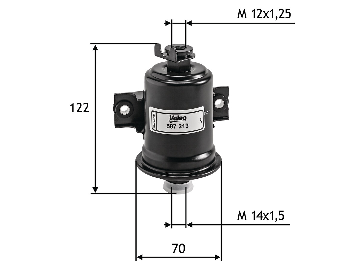 PETROL FILTER - SPIN-ON TYPE